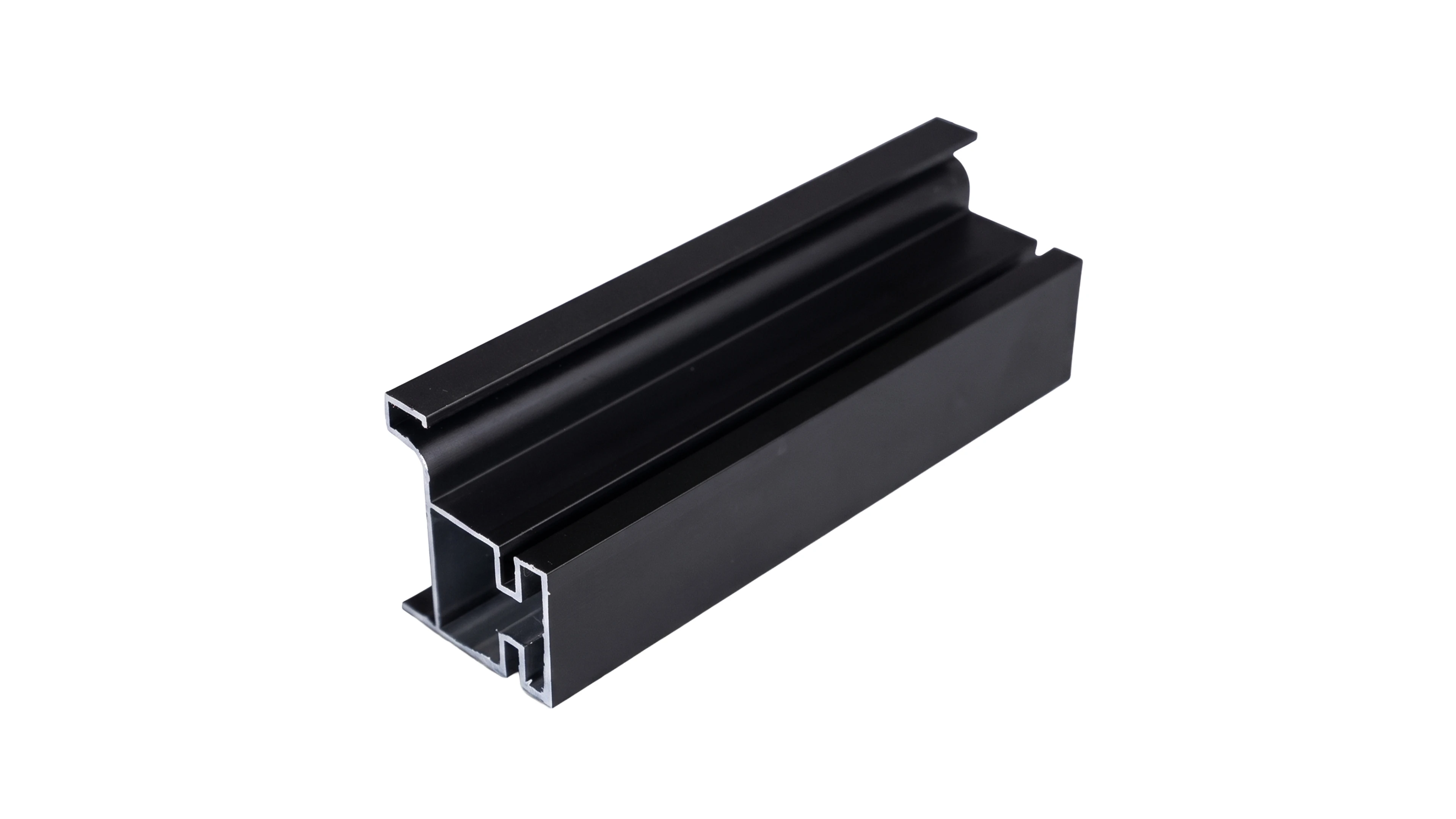 CabinetFix Aluminium Gola Profile Tall Unit Single Black 3000mm